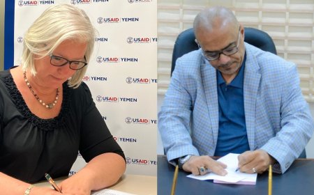 وزارة التخطيط توقع إتفاقية مساعدة لخمس سنوات مع الوكالة الأمريكية للتنمية