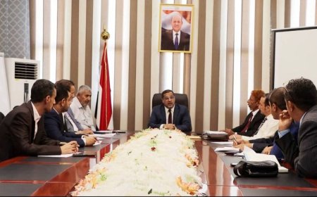 وزير العدل يناقش أوضاع محاكم لحج وتطوير أدائها