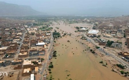أمطار غزيرة تُغرق حضرموت وتكشف عن جثة مجهولة