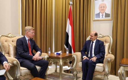 وزير الخارجية يبحث مع المبعوث الأممي مستجدات الأوضاع في اليمن