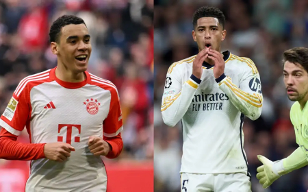 " مهمة شبه مستحيلة".. موسيالا يتحدث عن صدام ريال مدريد وميسي "الملهم" وتوهج بيلينجهام!