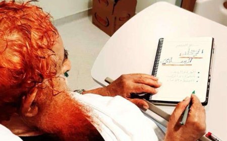 بخط يده.. شاهد آخر رسالة للشيخ الزنداني قبيل وفاته بساعات
