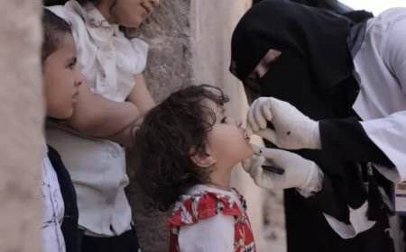 تسجيل 237 حالة إصابة بفيروس شلل الأطفال في اليمن