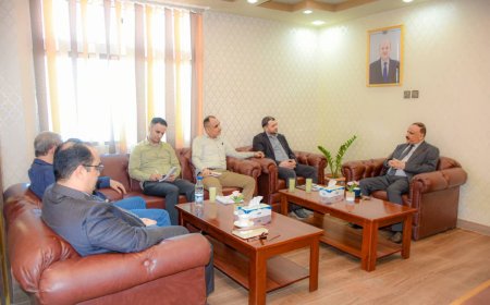 وزير النقل يستقبل رئيس بعثة منظمة أطباء بلا حدود لبحث سبل التنسيق في الجانب الإغاثي والإنساني