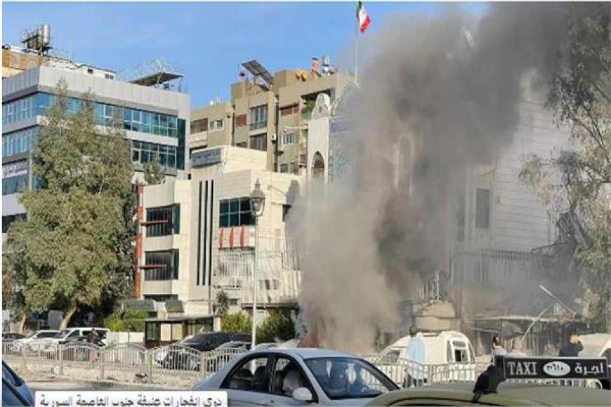 استهداف إسرائيلي للسفارة الإيرانية في دمشق.. وإيران تعلن