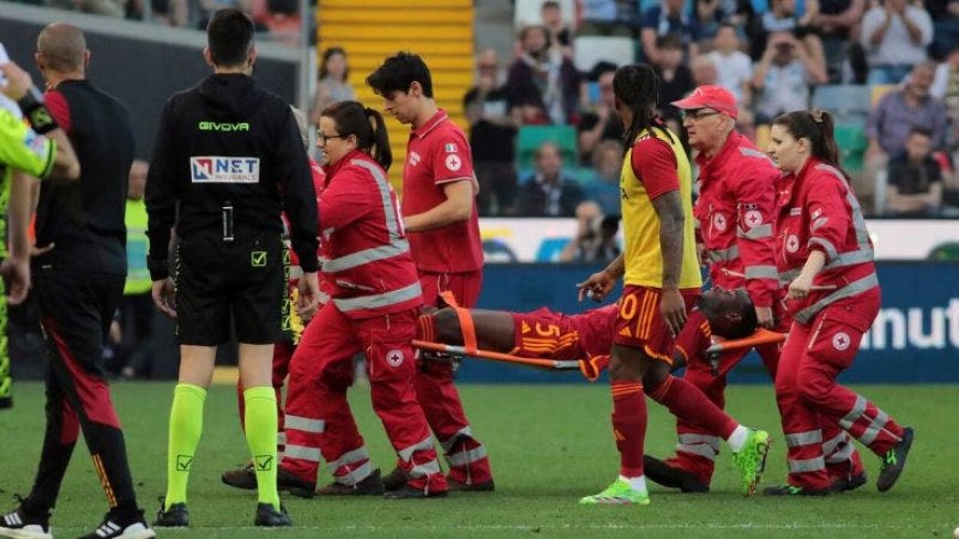 أزمة قلبية تطيح بلاعب روما وتسبب في تأجيل مباراة الدوري الإيطالي( فيديو)