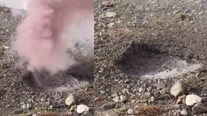 الدخان الوردي المتصاعد من حفرة في سلطنة عُمان .. ما قصته ؟