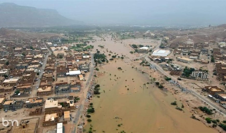 أمطار غزيرة تُغرق حضرموت وتكشف عن جثة مجهولة