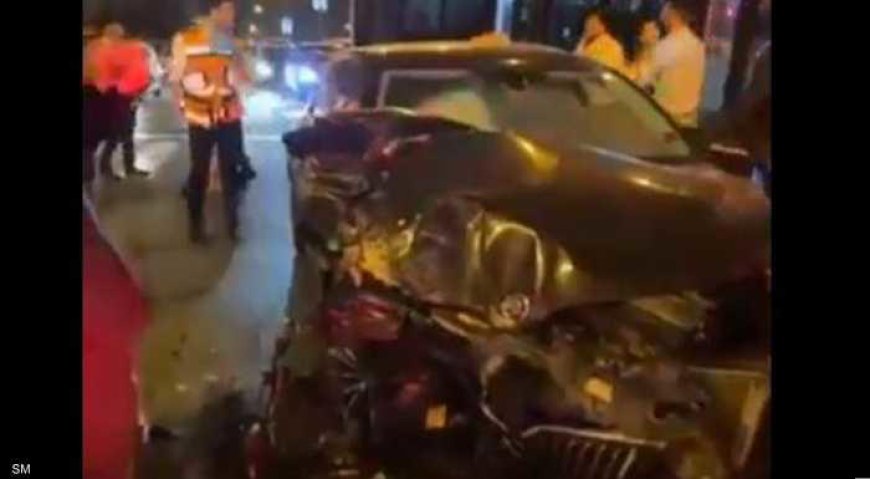 سيارة وزير إسرائيلي آخر تتعرض لحادث خطير وإصابة والده