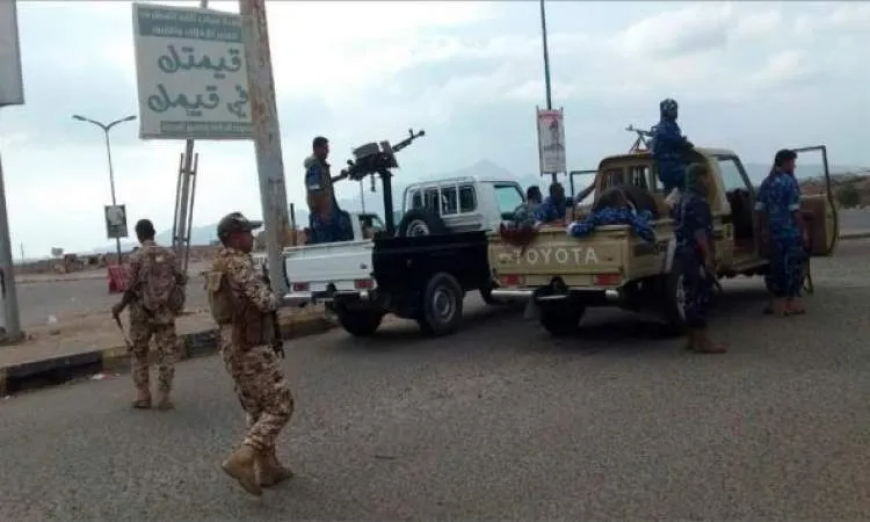 انتشار كثيف لقوات أمنية في عدن