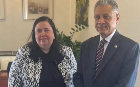 السفير فقيرة يبحث مع المدير الإقليمي لمنطقة الشرق الأوسط في الـ (UNOPS) أوجه التعاون المشترك
