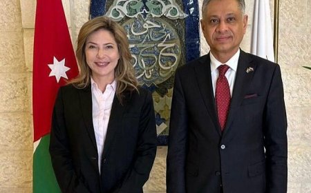 السفير فقيرة يبحث مع المعهد الدبلوماسي الاردني بناء قدرات الكادر الدبلوماسي اليمني