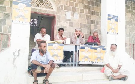 فريق إشراقة أمل يواصل نشاطه التوعوي عن الكوليرا في مدارس لودر