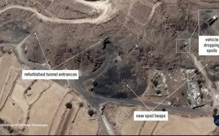 الحوثي يحفر منشآت عسكرية جديدة وكبيرة تحت الأرض