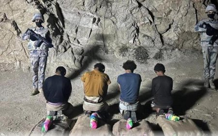 القبض على يمنيين تسللوا إلى السعودية.. وهذا ما عُثر عليه بحوزتهم