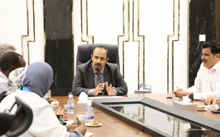 محافظ حضرموت يناقش خطة اليونيسف بقطاعي المياه والإصحاح البيئي وتدخلاتها بمشاريع مستدامة