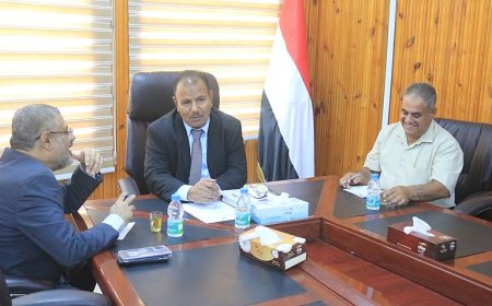 نائب رئيس مجلس النواب يطلع على نشاط السلطة المحلية بوادي وصحراء حضرموت