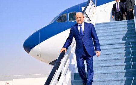 عاجل.. رئيس مجلس القيادة الرئاسي يعود إلى عدن 