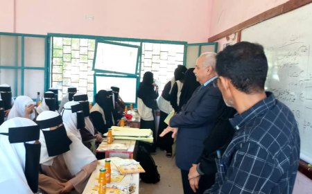 الصحة تنفذ جلسات توعوية لاحدى مدارس مديرية البريقة بعدن