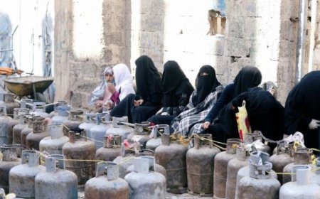 الحوثيون يفرضون جرعة جديدة في سعر الغاز المنزلي