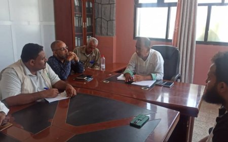 الشدادي واليزيدي يناقشان تدخلات مؤسسة البادية للتنمية والاعمال الانسانية بزنجبار