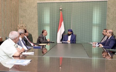 المحرمي يلتقي قيادة وزارة النقل وعدداً من الهيئات والمؤسسات التابعة لها