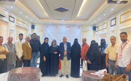 اختتام ورشة تدريبية في إدارة الإمداد الدوائي الطبي في محافظة عدن