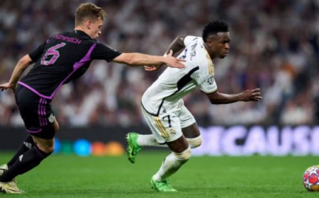 فينيسيوس يحذر برشلونة من فخ كيميتش في ليلة جنون البرنابيو