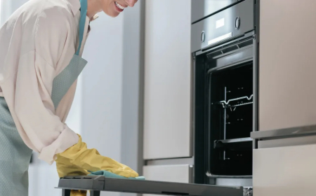 حيلة بسيطة لتنظيف زجاج الفرن المزدوج دون تفكيكه