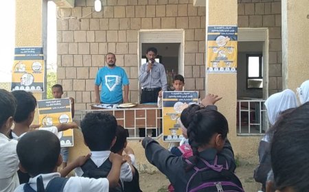 استمرار أعمال الحملة التوعوية لفريق إشراقة أمل بلودر