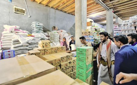 تضبط  7 اطنان اغذية منتهية وغير صالحة في مأرب