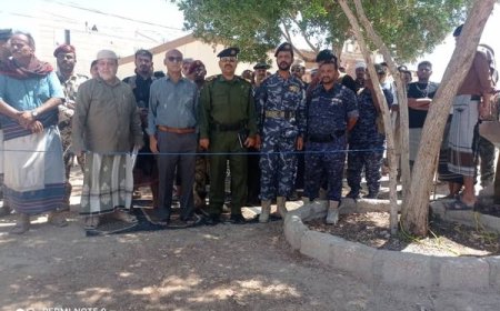 شرطة حضرموت الوادي والصحراء والنيابة العامة تنفذان حكم قصاص بالاعدام لقاتل المجني عليه مرتضى باشماخ