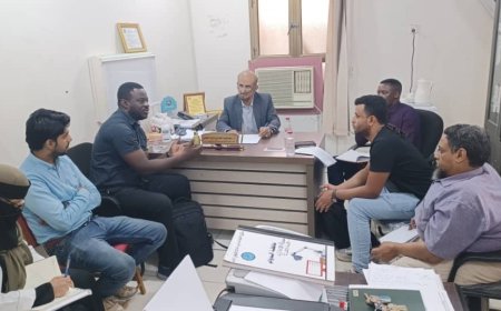 مدير مركز الأطراف الصناعية بعدن يبحث مع ممثلي منظمة الصليب الأحمر سبل تعزيز أوجة التعاون المشترك 