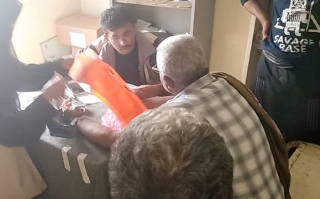 مكتب الصحة في بروم ميفع يستضيف العيادة المتنقلة للهلال الأحمر الإماراتي بمنطقة حصيحصة