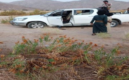كمين مسلح يسفر عن مقتل وإصابة 4 مرافقين للامين العام بالمجلس المحلي شبوة