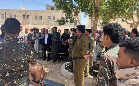 تنفيذ حكم قصاص بالاعدام للمحكوم عليه سالم علي القثمي