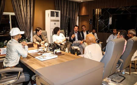  مدير عام مديرية صيرة يناقش مع اليونسكو وآفاق تنفيذ مشروع بمجال الثقافة والفنون