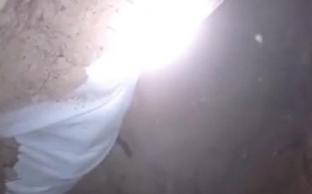 وجهه يشع نوراً..فيديو لشهيد فلسطيني في قطاع غزة يثير دهشة المتابعين