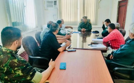 وكيل وزارة الداخلية اللواء عاطف يترأس اجتماعا لقطاع الموارد البشرية والمالية