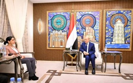 "العليمي" يشدد على أهمية ضخ كافة التمويلات الدولية المعتمدة عبر المركزي اليمني