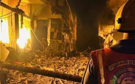 الدفاع المدني بغزة يصف المأساة في رفح