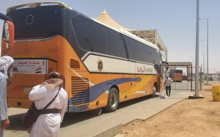 طلائع أول فوج لحجاج بلادنا يعبرون منفذ الوديعة بكل سلاسة