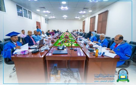 الماجستير بامتياز للباحث هائل سعيد عسيف من جامعة العلوم والتكنولوجيا بعدن في إدارة الأعمال
