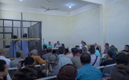 محكمة الحوطة الابتدائية تعقد جلستها الثالثة في قضية مقتل الشيخ الرشيدي ورفاقه