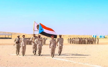 افراد من اللواء السابع صاعقة يستنكرون قرار إيقاف مرتباتهم واستبدالهم باخرين