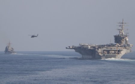 القيادة الأمريكية تعلن تدمير مسيرة حوثية فوق البحر الأحمر