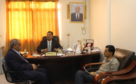 الوكيل الجفري يناقش مع السفير ناشر أوضاع الطلاب المبتعثين في كوبا