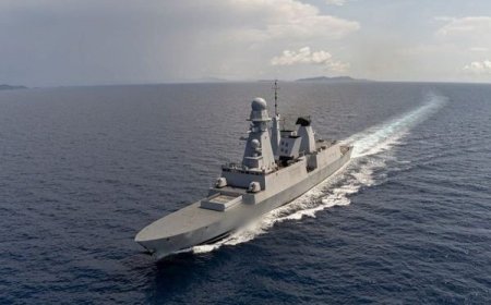 انضمام مدمرة للأسطول الحربي الأوروبي في البحر الأحمر وخليج عدن