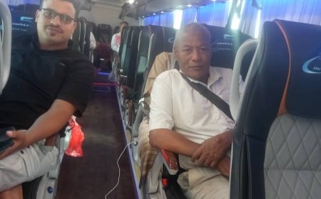 بعثة الحج الإعلامية لبلادنا تغادر إلى مكة المكرمة 