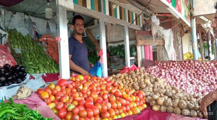 أسعار الخضار والفواكه في العاصمة المؤقتة عدن